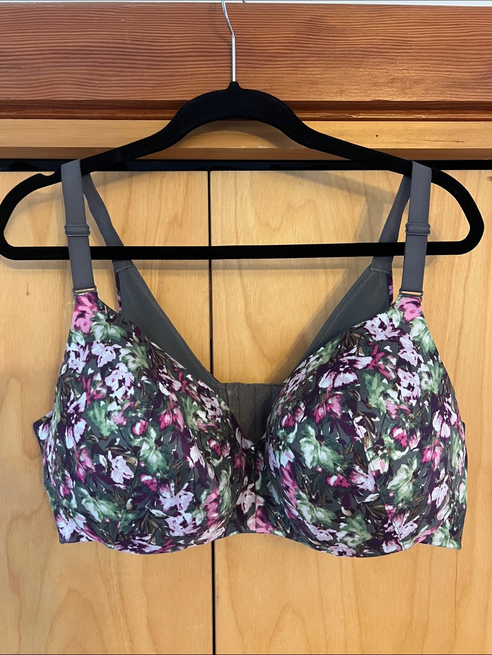Cacique Floral Full-Coverage Bra
